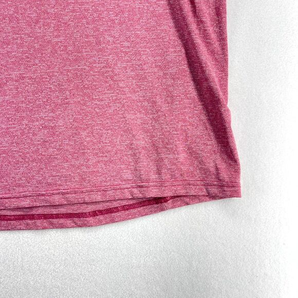 Nike Dri-Fit Athletic Shirt Red Breathable Fabric with Black‎ trim Mens Size S - Picture 5 of 11